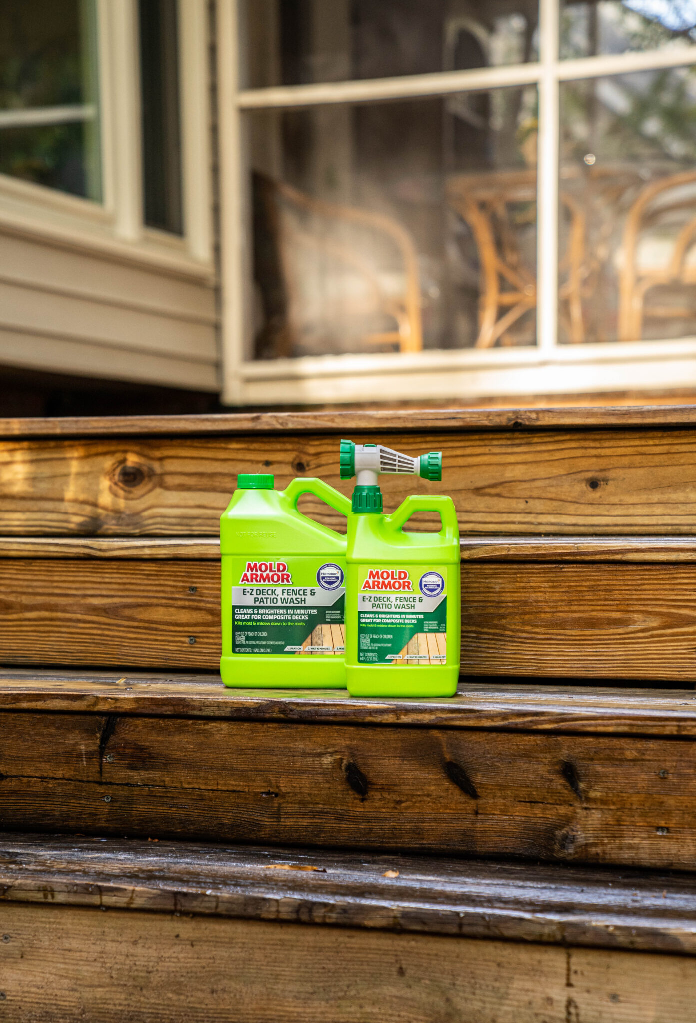 Mold Armor EZ Deck Wash for Wood Surfaces, Composite Deck & Fence, 64