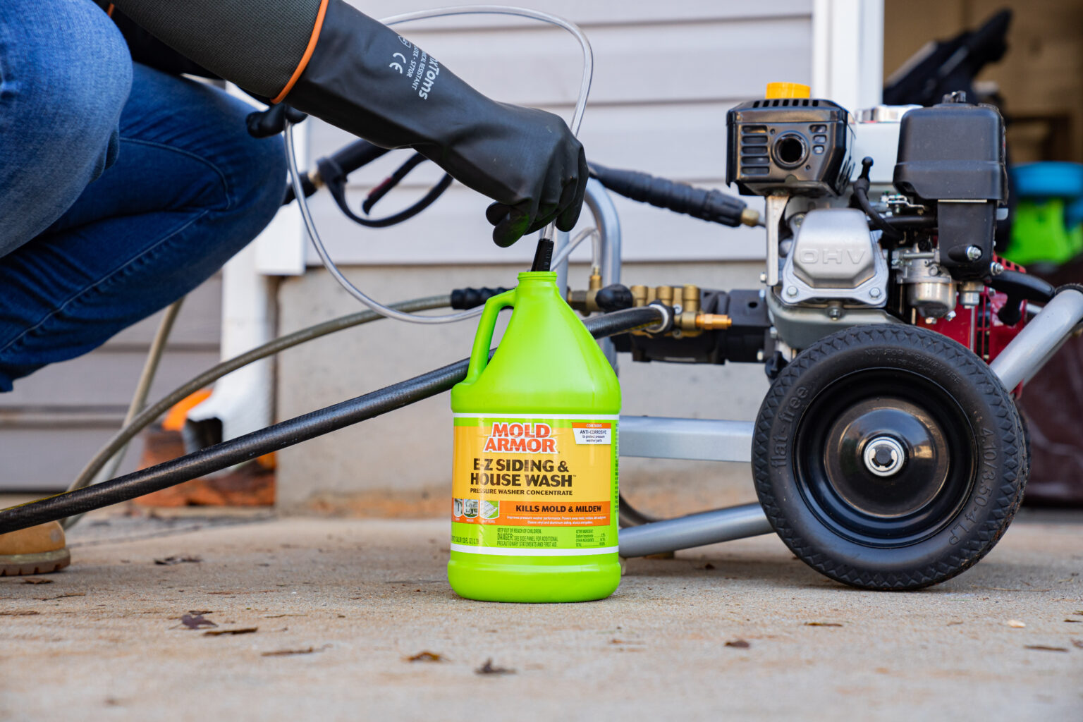 MOLD ARMOR EZ Siding & House Wash Pressure Washer Concentrate, 1