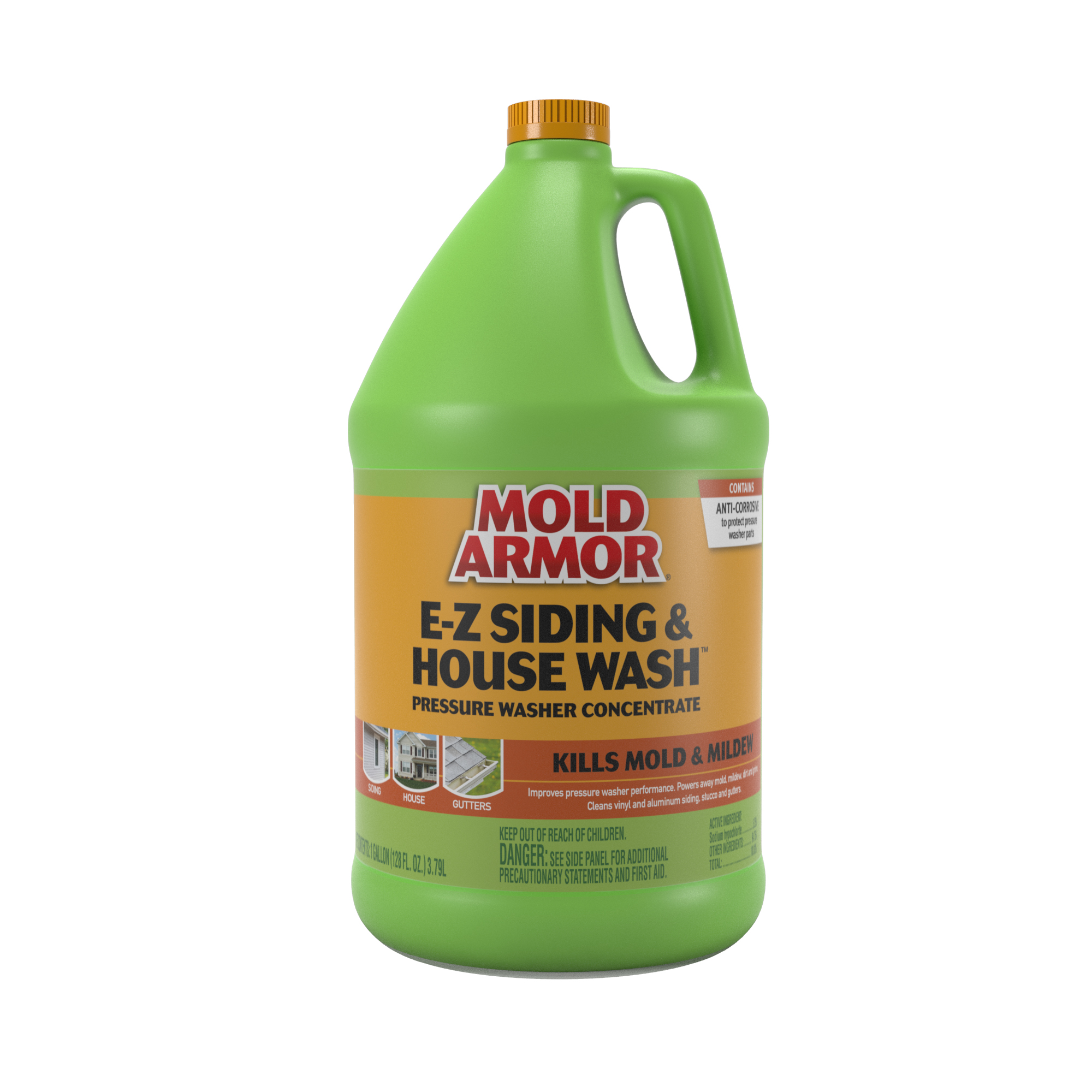 MOLD ARMOR E-Z Siding & House Wash Pressure Washer Concentrate, 1 Gallon - Mold  Armor