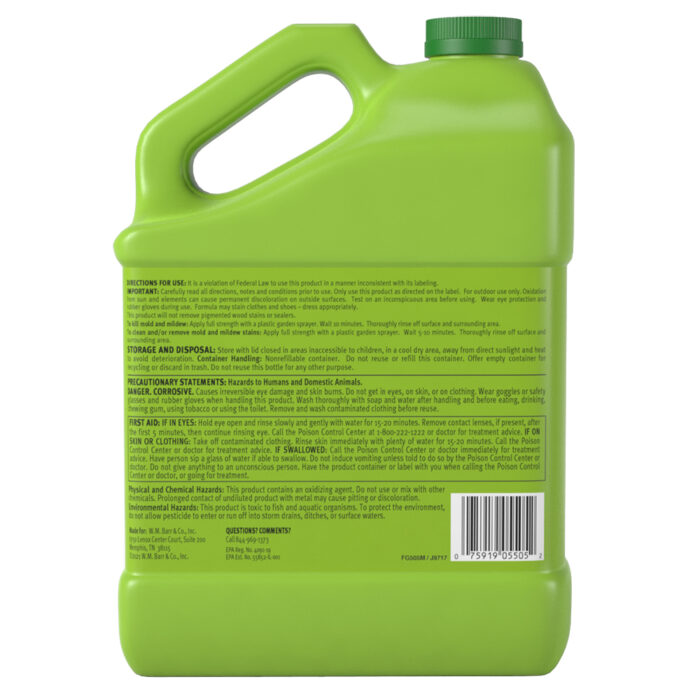 Mold Armor EZ Deck Wash for Wood Surfaces, Composite Deck & Fence, 1