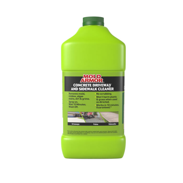 MOLD ARMOR Concrete Sidewalk & Driveway Cleaner, 1 Gallon Mold Armor