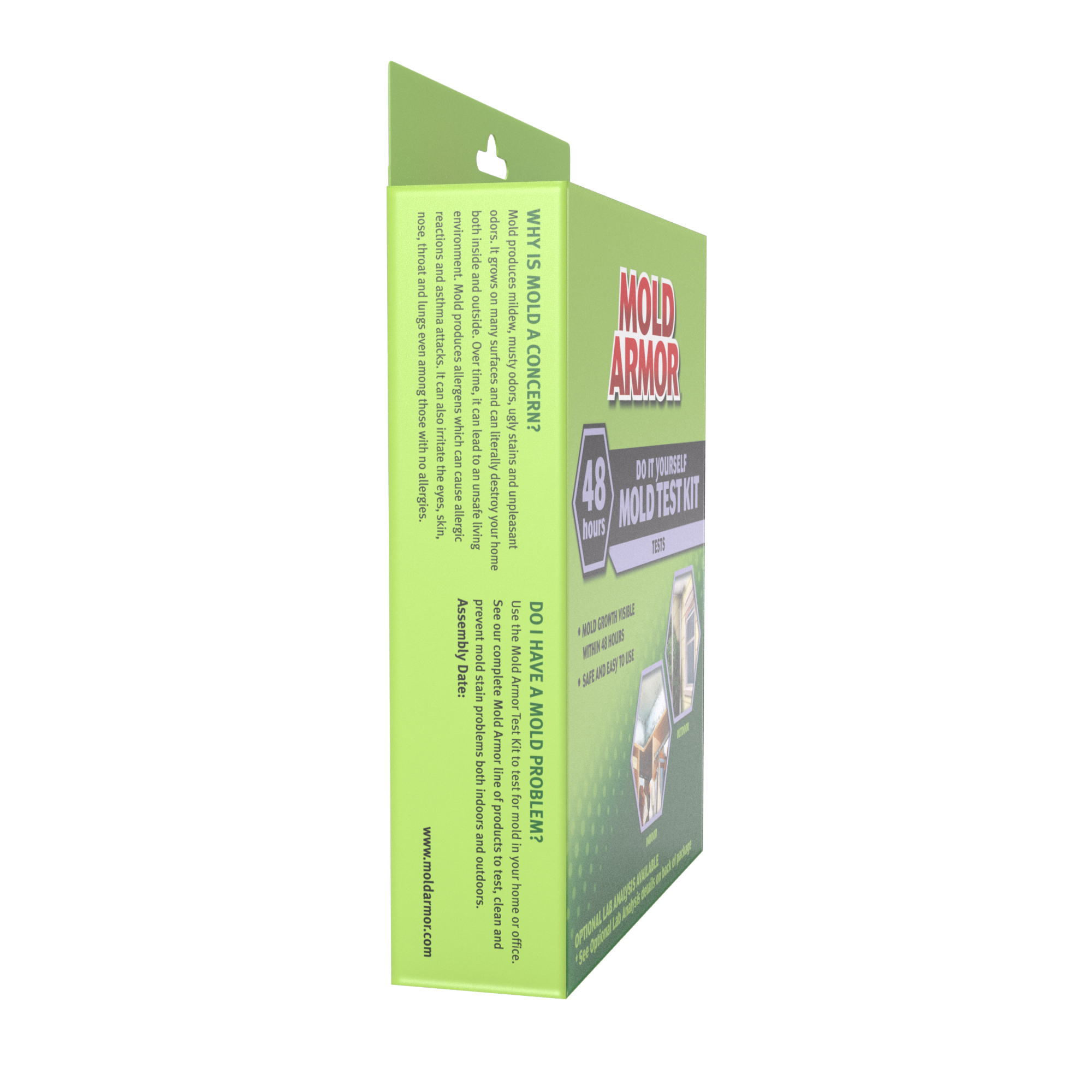 5 Simple Mold Detection Tests Optional Lab Analysis Test HVAC System, Room  Air, & Home Surfaces Includes Detailed Mold ID Guide 