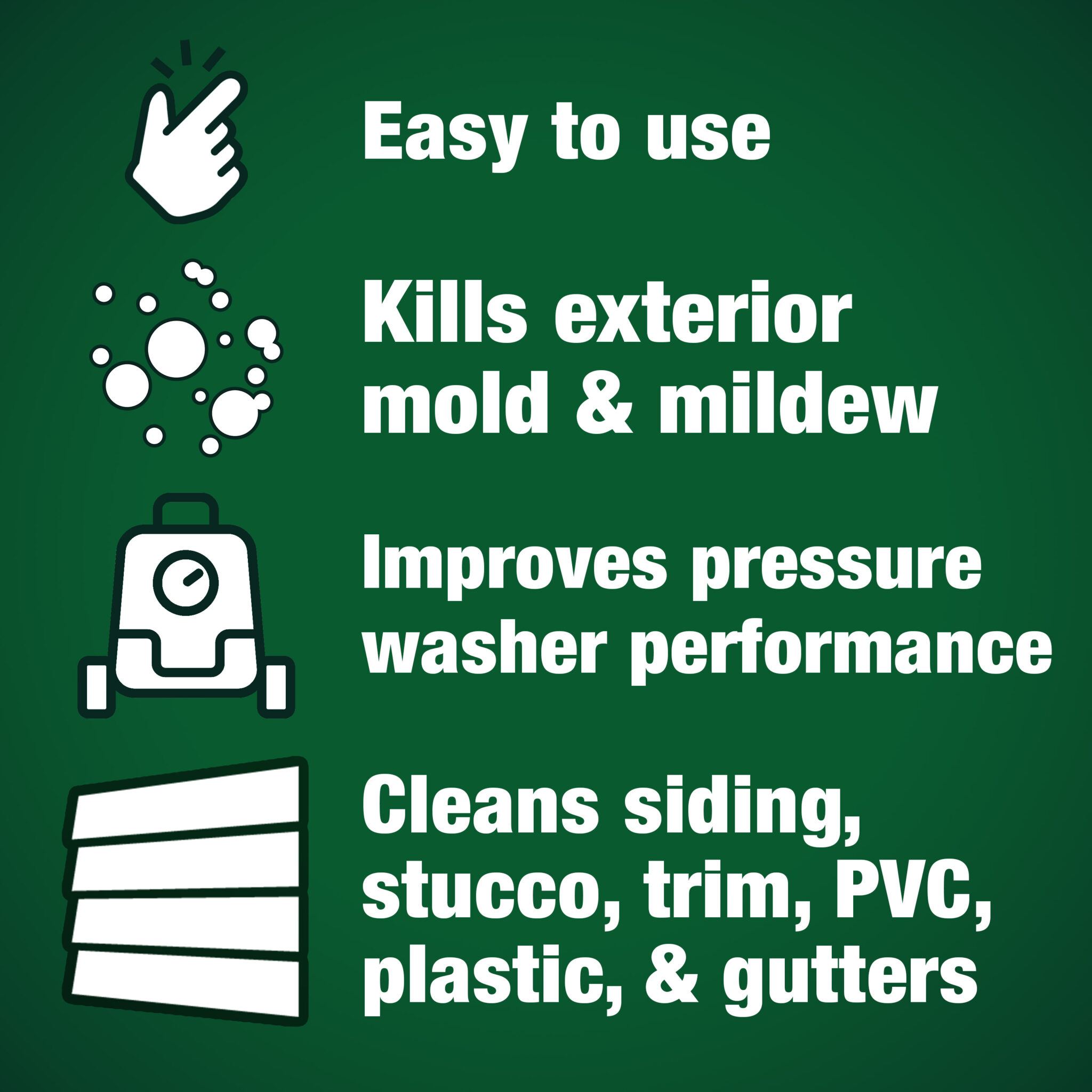 MOLD ARMOR EZ Siding & House Wash Pressure Washer Concentrate, 1