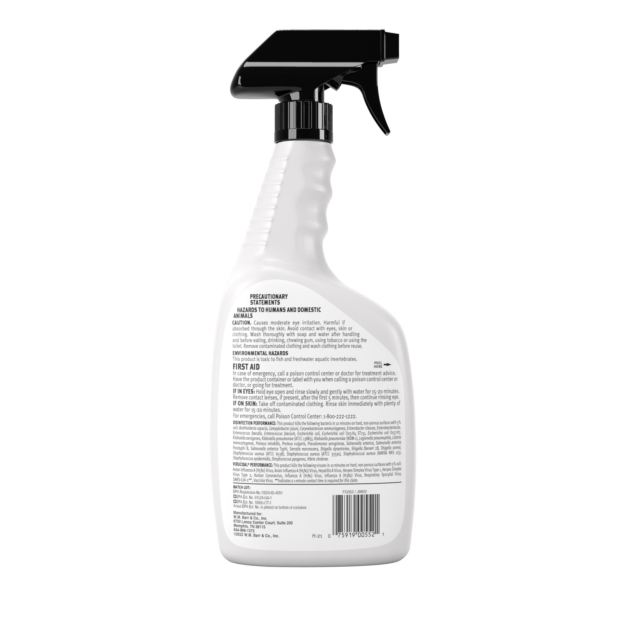 MOLD ARMOR Mold Remover & Disinfectant Cleaner – 32 oz. Spray